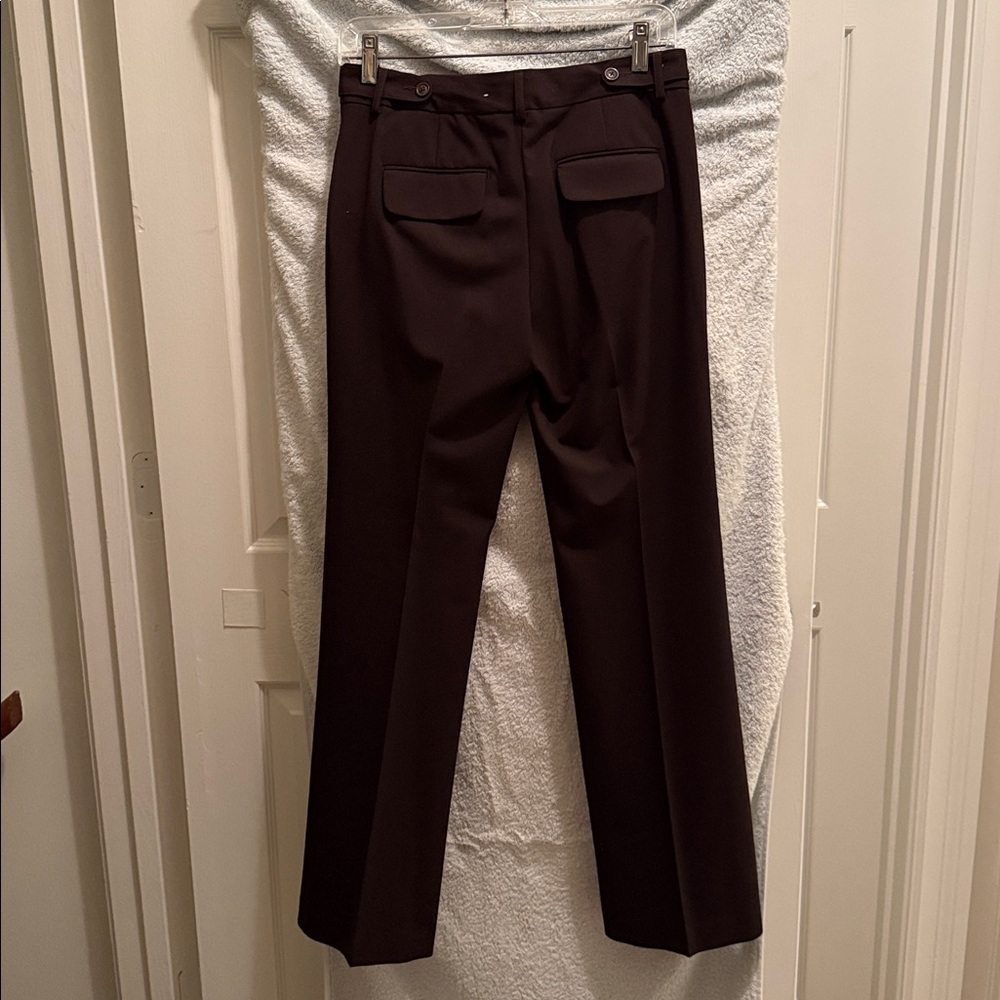 Elegant Dark Chocolate Women's Pants - Picture 4 of 4